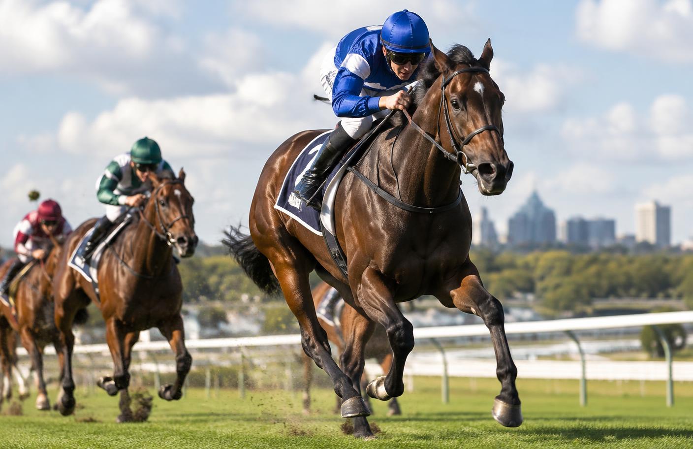 Crescent King Makes His Case for a Stakes Test